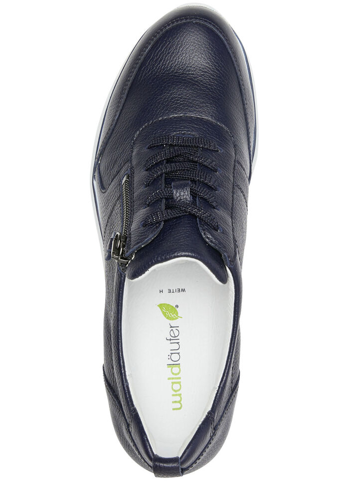 Waldläufer sneakers gjorda av bästa nappaläder NATTBLÅT