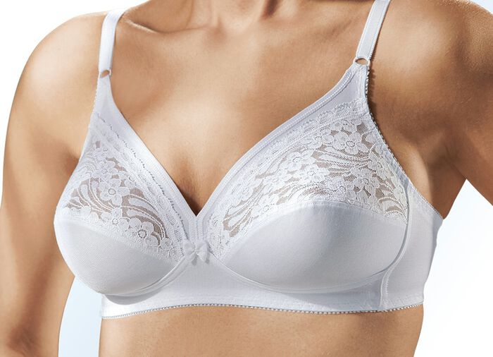 Triumph tvåpacks spets-bh i bomull, 