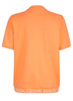 Mjukisjacka med ribbade &auml;rmslut 