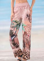 Laurina-byxor med briljant f&auml;rgtryck 