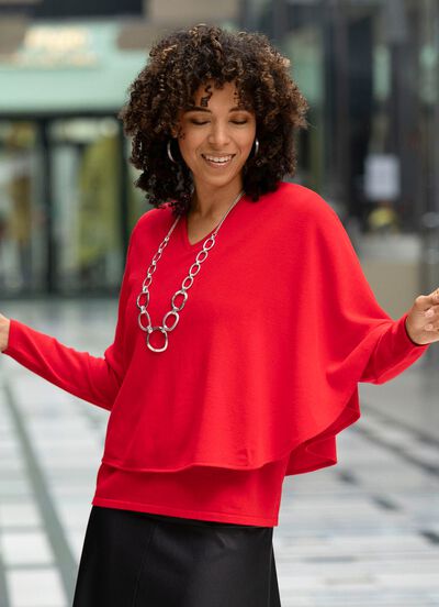 Pullover i 2-lagers look 