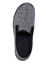 Textiltofflor med anatomiskt formad fotbädd BLÅGRÅ-MÅNGFÄRGAD