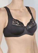 Viania tv&aring;pack bygelbeh&aring;ar med elastisk spets 1X SCHWARZ, 1X SEKT