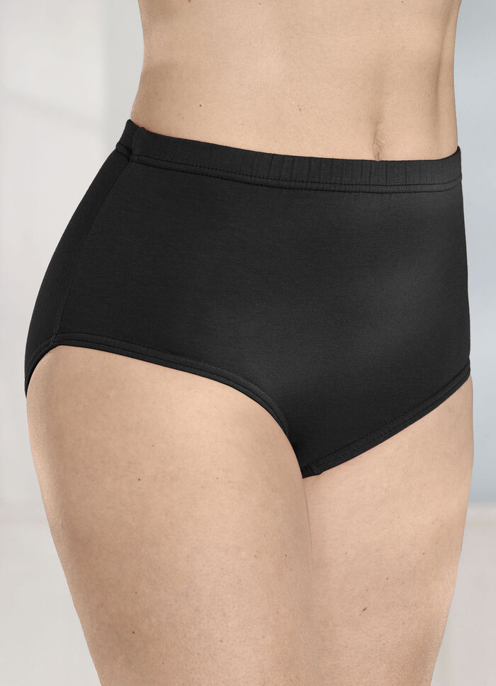 Paket med fem trosor med resår i midjan 