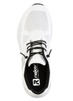 Rieker sneakers gjorda av delvis belagt meshmaterial WEISS