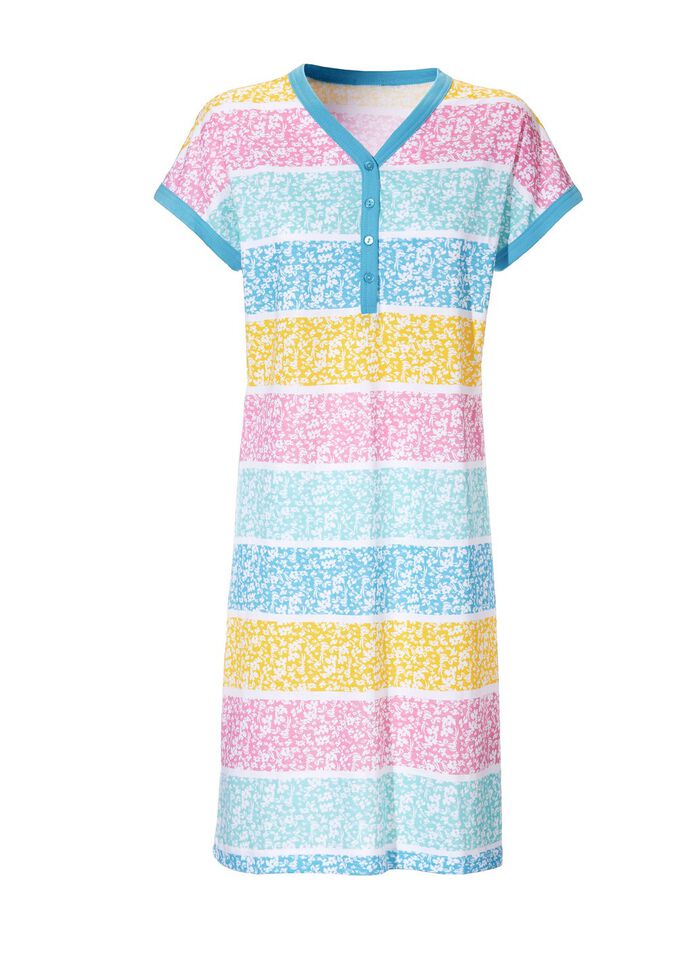 Nattlinne, korta &auml;rmar med knappsl&aring; 