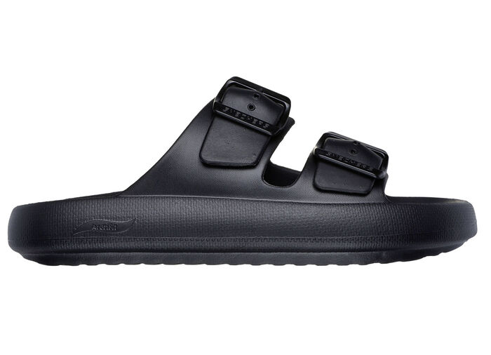 SKECHERS syntetiska mulor SCHWARZ