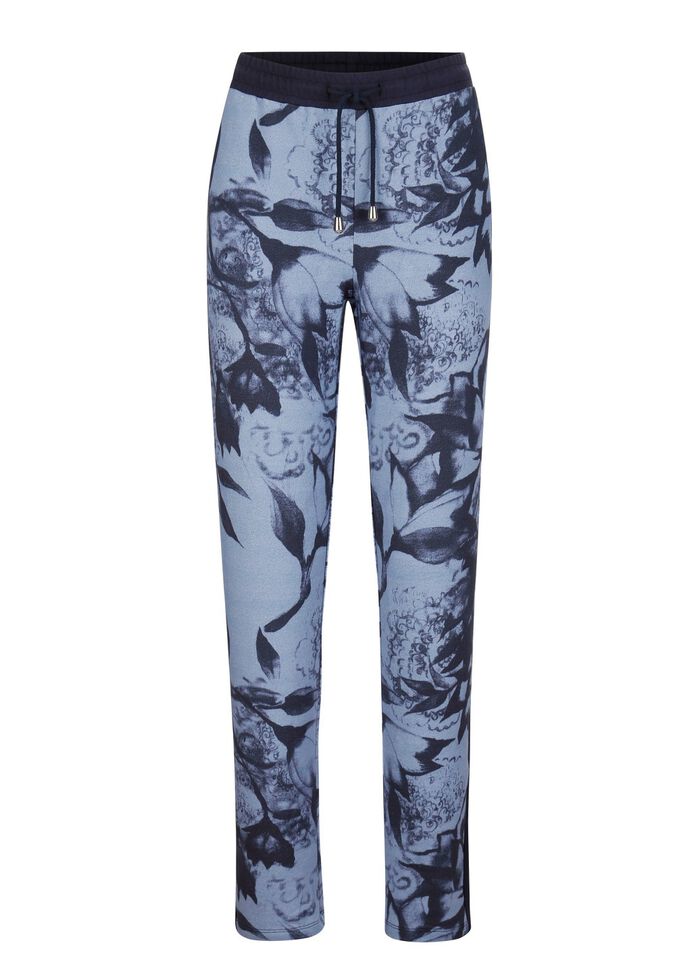 Byxor med galonband p&aring; sidan 