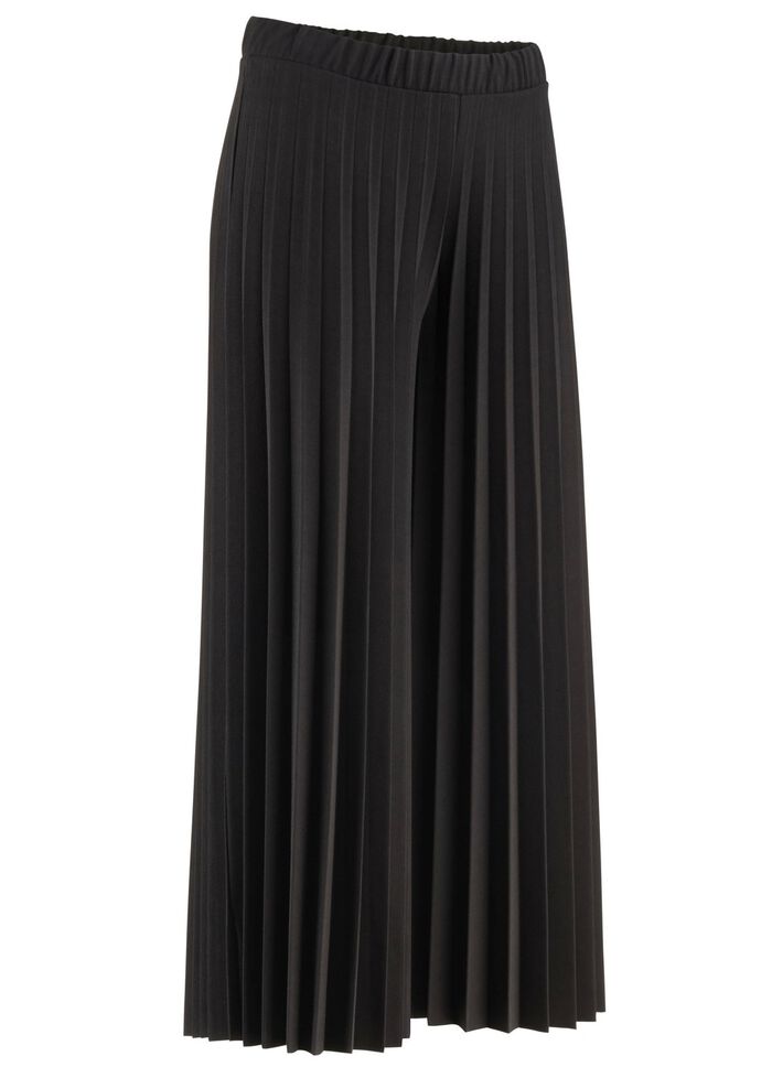 Culottes med veckade veck 