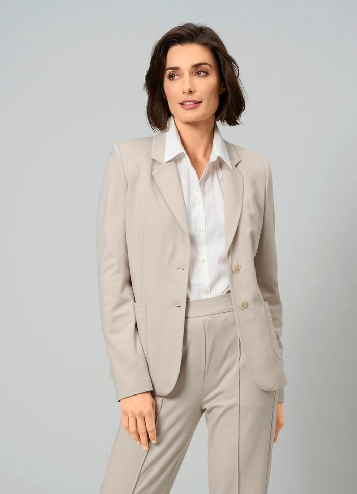 kavaj med lapelkrage 