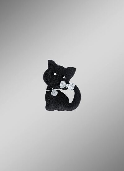 Brosch &rdquo;katt&rdquo; 
