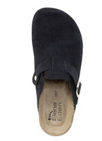 ELENA EDEN träsko med justerbart spänne SVART