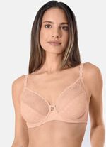 Sassa bygel-bh med fin elastisk spets 