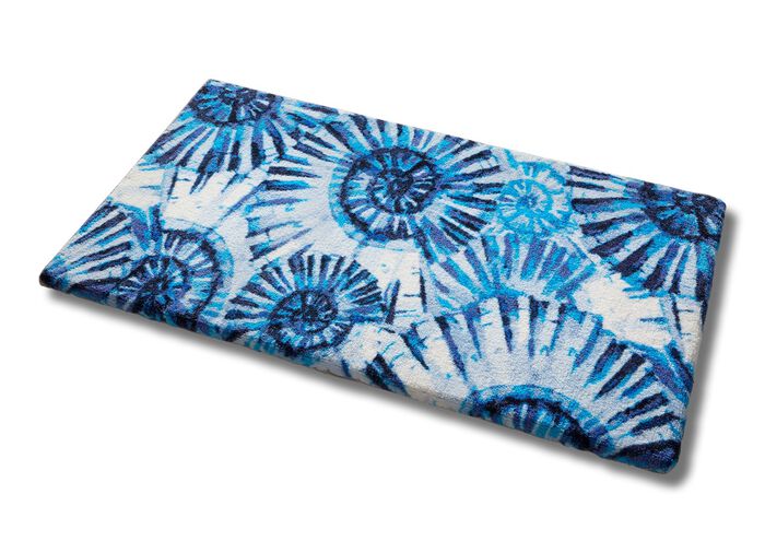 Badmatta med halkfri baksida AQUA