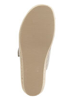ELENA EDEN mulor gjorda av krokodilpräglat patent och nappaläder BEIGE