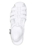 Gemini sandal med rem tillverkad av mjukt koskinn nappal&auml;der VIT