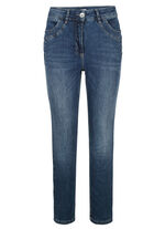 Jeans med trendig tvätt 