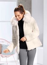 V&auml;ndbar jacka med fast huva 