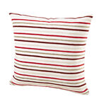 Kuddfodral i randig design BORDEAUX