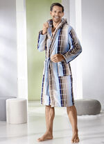 Dubbelsidig badrock i bomull 