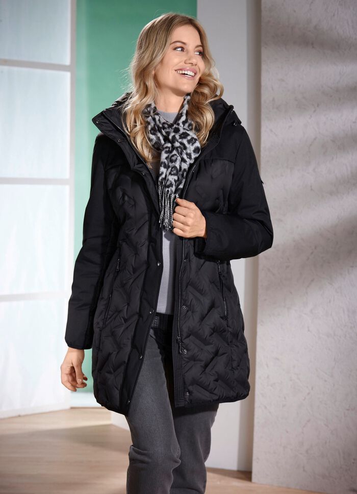 L&aring;ng dunjacka med bundna kammare 