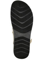 Gemini sandal med elastisk dekorativ snörning BEIGE