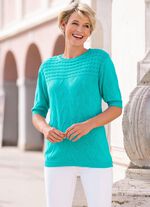 Jumper i en mix av m&ouml;nster TURKOS