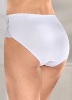 Paket med fyra trosor med elastisk spets 