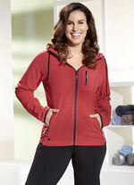 Fleecejacka från “LPO” LJUSRÖD