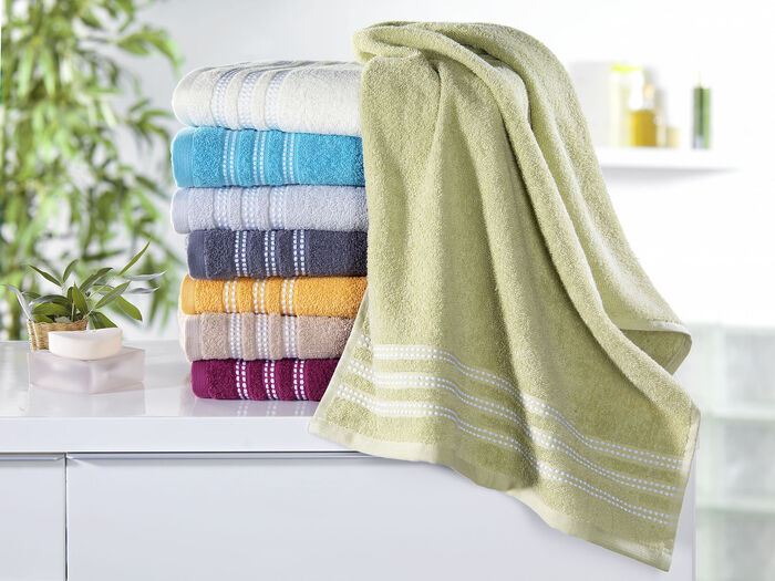 Fluffig, mjuk och absorberande frottéserie  