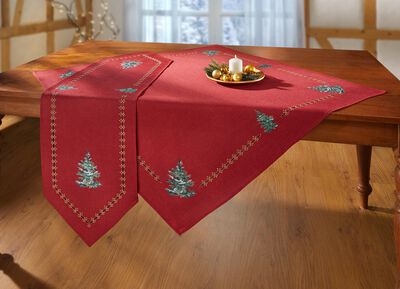 Bords- och rumsdekoration med glittergarn 