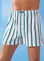 Fyrpack boxershorts, flerf&auml;rgade randiga 