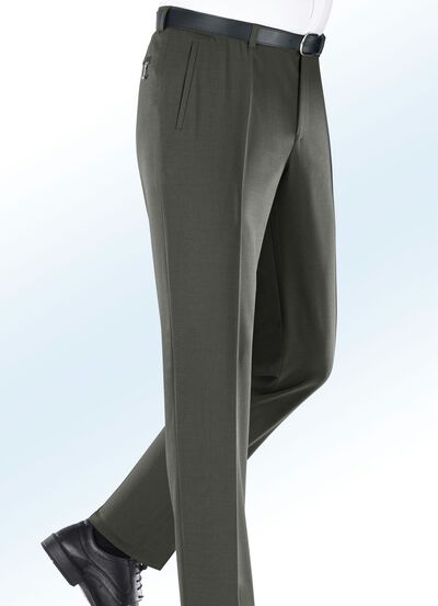 L&aring;gt skurna byxor fr&aring;n Klaus Modelle i 4 f&auml;rger 