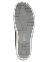 ELENA EDEN, andningsbara damsneakers, bredd H, med uttagbar fotbädd SVART