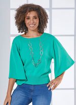 Pima tr&ouml;ja med en mjuk k&auml;nsla JADE GR&Ouml;N