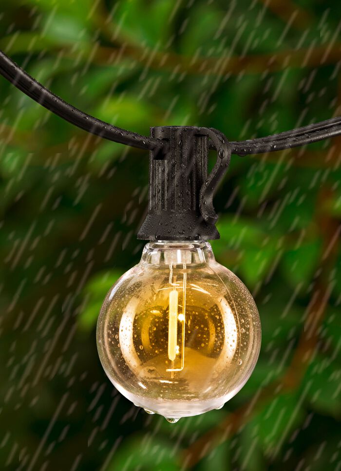 LED-ljusslinga med fj&auml;rrkontroll 