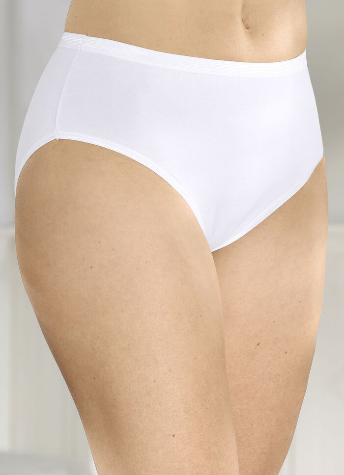 Paket med fem sportiga kalsonger WEISS