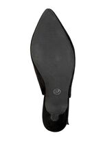 Andrea Conti slingpumps gjorda av mjukt sammets chevreau l&auml;der 