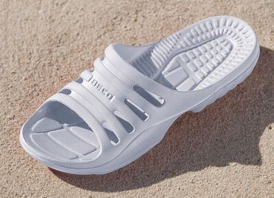 Badtofflor med massagefotb&auml;dd 