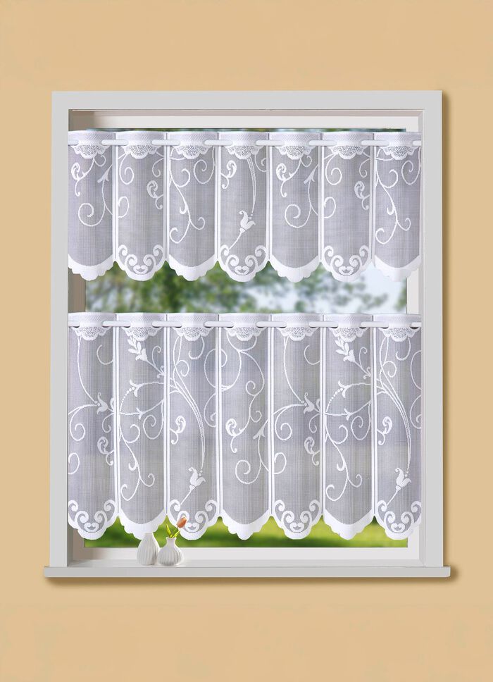 Sm&aring; persienner i jacquardkvalitet 