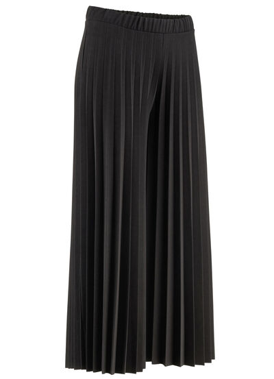 Culottes med veckade veck, , large