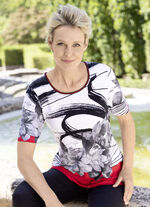 Skjorta med all-over tryck 