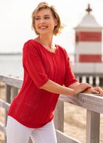 tröja i mönstermix 