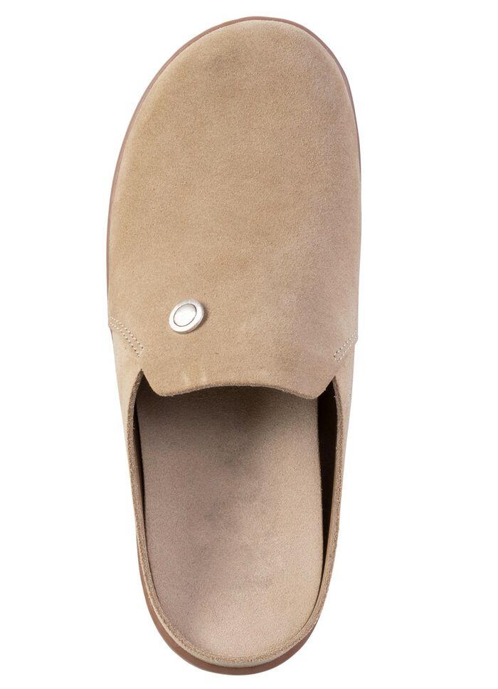 ELENA EDEN tr&auml;sko i mocka BEIGE