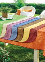 Klassisk marmorerad vaxduk 