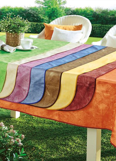 Klassisk marmorerad vaxduk 