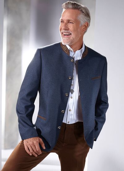 Kavaj med 5-knapps st&auml;ngning 