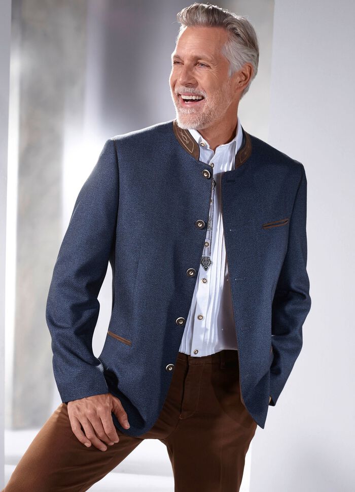 Kavaj med 5-knapps st&auml;ngning 