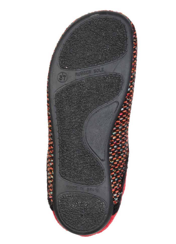 Laurina, klassiska damtofflor, med uttagbar fotb&auml;dd 