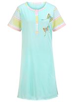 F&ouml;rpackning med tv&aring; nattlinnen, korta &auml;rmar med knappsl&aring; 